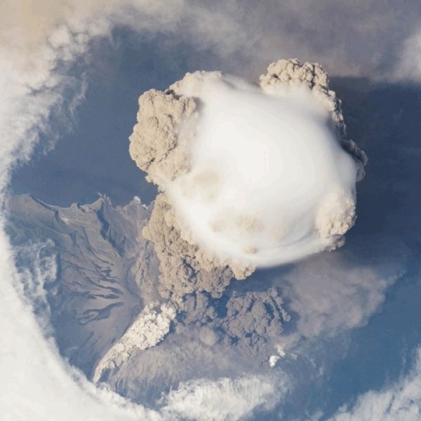 Volcano from Space