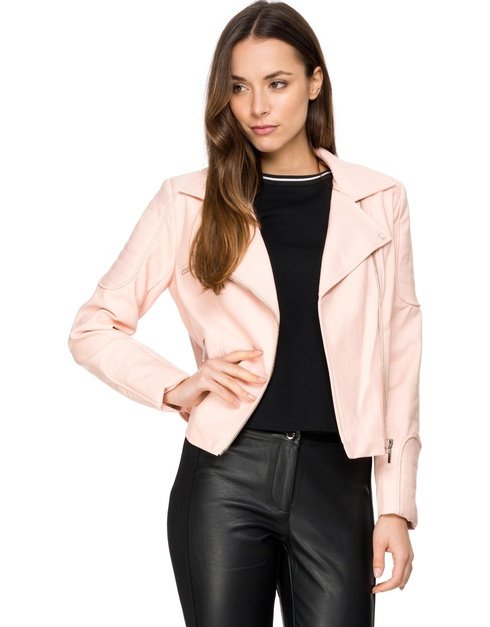 Quilted Biker Jacket