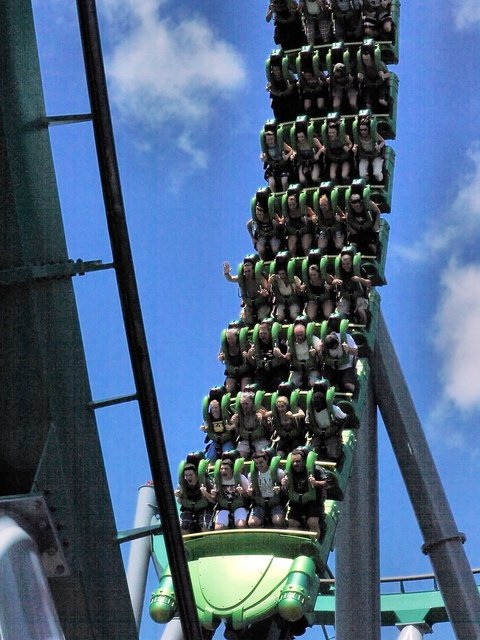 amusement park,man made object,roller coaster,landmark,amusement ride,