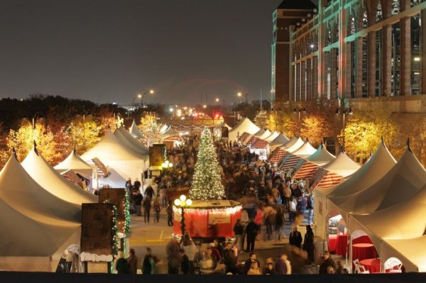 Christkindl Market in Arlington, Texas