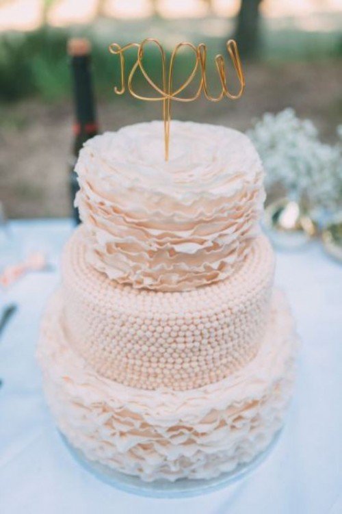 Textured Wedding Cakes