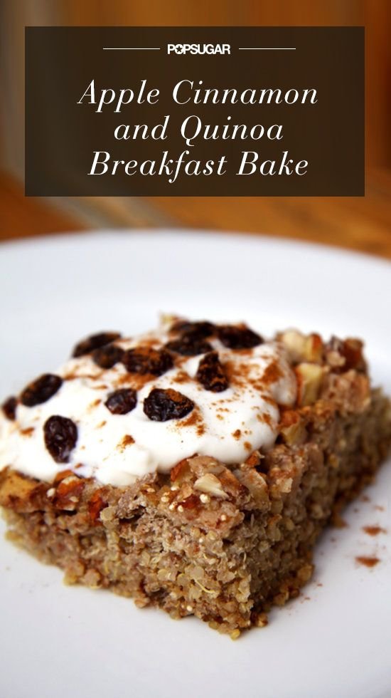 Apple Cinnamon Quinoa Breakfast Bake