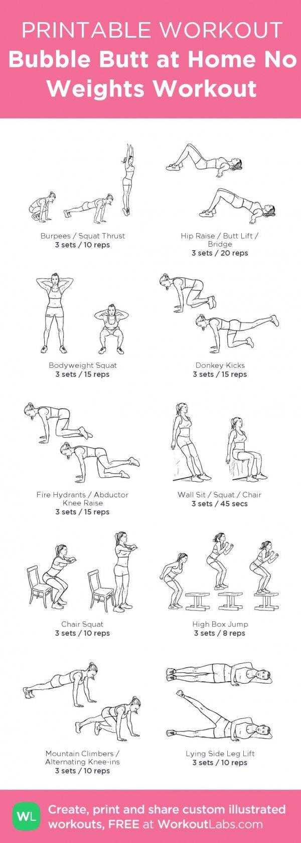 Bubble Butt Exercises