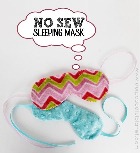 No Sew Sleep Mask