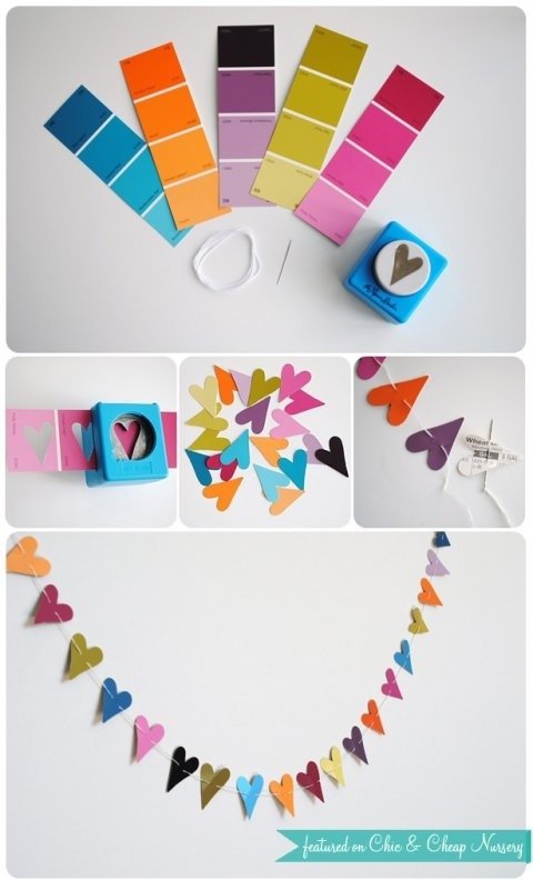 Paper Punch Garland