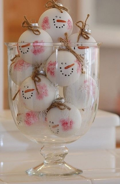 Snowman Snowballs