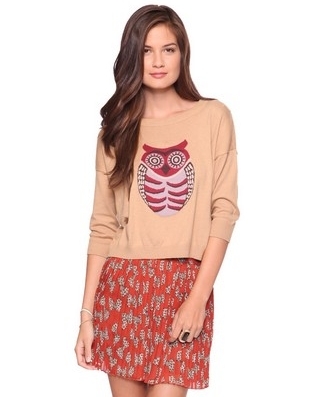 Cozy Owl Sweater