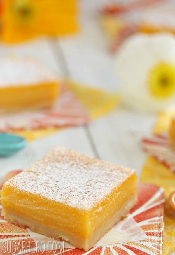 Passion Fruit Bars