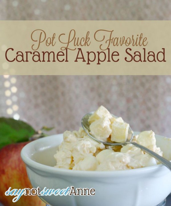 Caramel Apple Salad