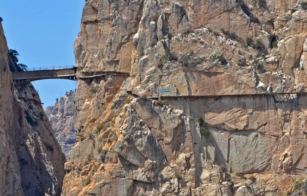 Caminito Del Rey Skywalk, near Marbella, Spain