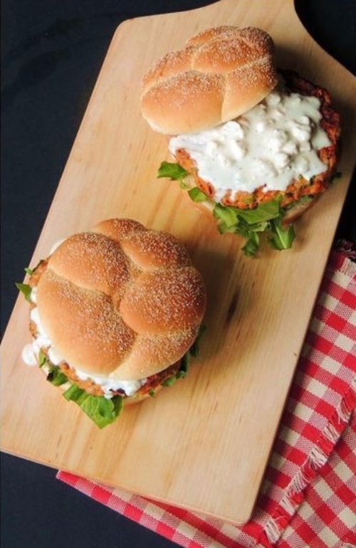 Buffalo Chicken Burger