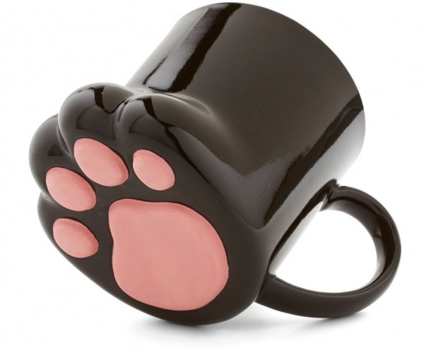 ModCloth Cats Pawsitively Bemused Mug