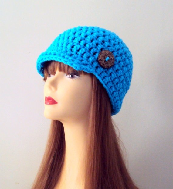 Crochet Brim Beanie