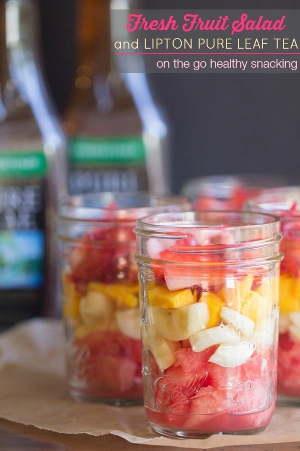 Mason Jar Fruit Salad