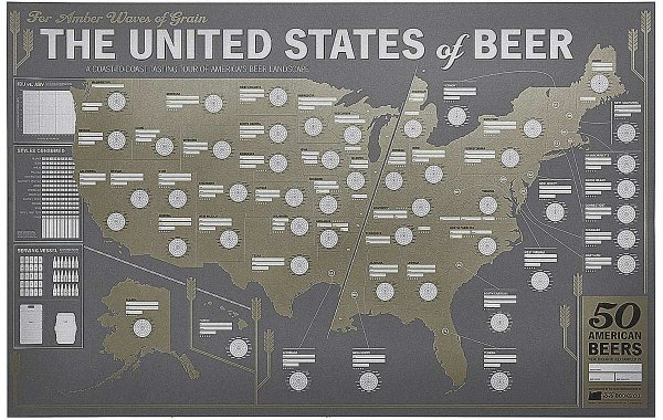 United States Beer Tasting Map