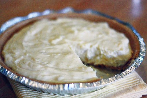 Pineapple and Coconut Cream Pie