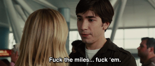 Realizing That the Miles Mean Nothing