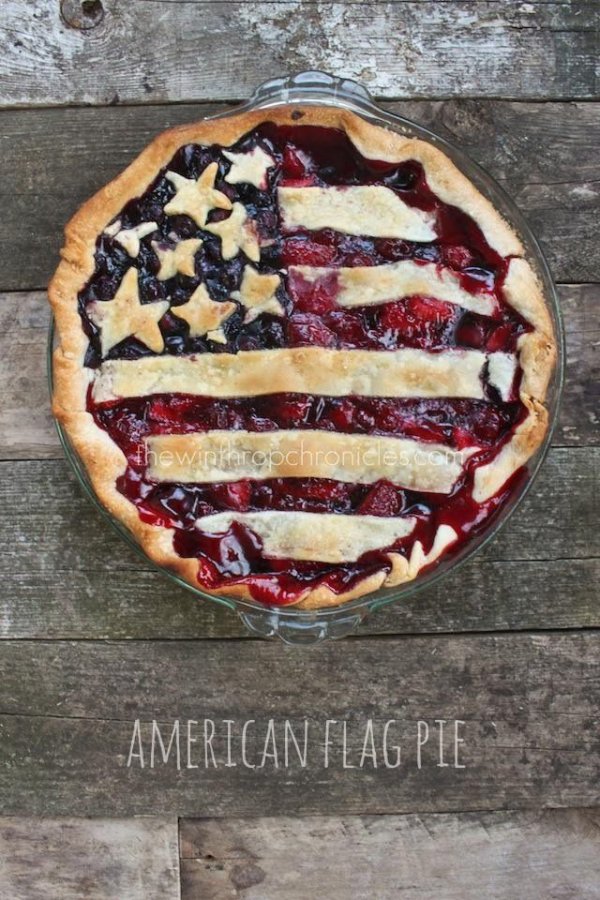 American Flag Pie