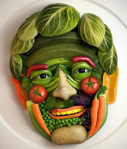 A Veggie Face