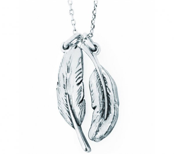 Mockingbird Feathers Necklace