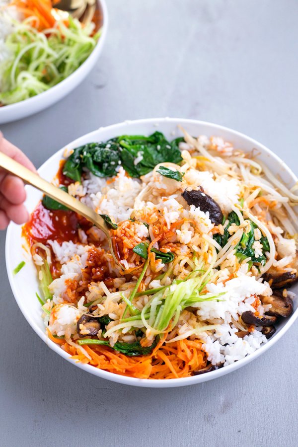 Vegan Korean Bibimbap