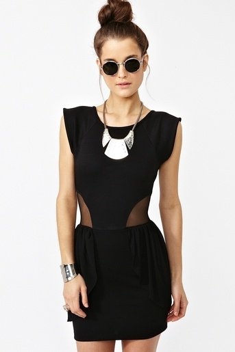 Peplum Dress