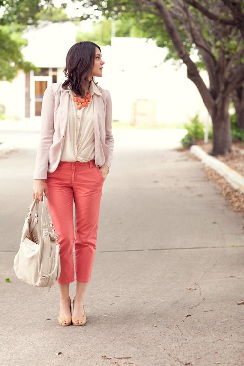 Colorful Cropped Pants