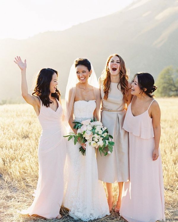 person, woman, bride, bridesmaid, wedding dress,