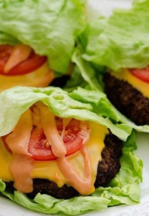 Cheeseburger Lettuce Wraps