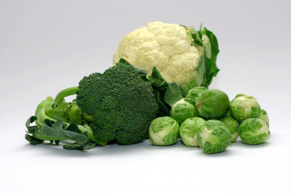 Broccoli and Cauliflower