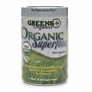 Greens plus Superfood Organic Greens Powder
