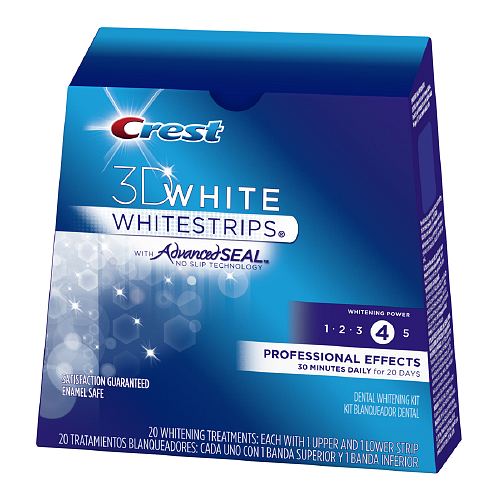 Crest 3D White Whitestrips Professional Effects