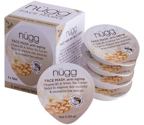 Nügg anti-Aging Face Mask - Vitamin B3 & White Tea Extract