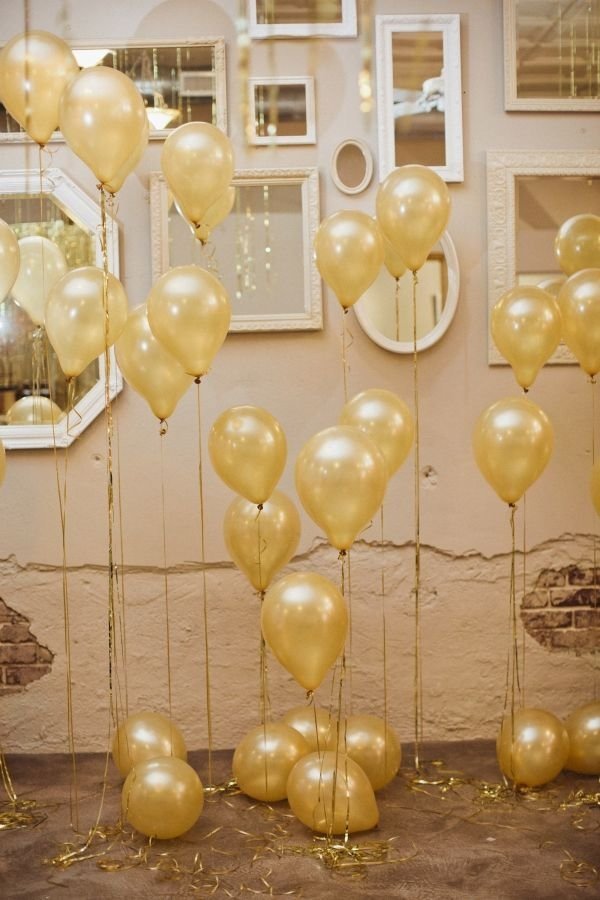 Gold Balloons