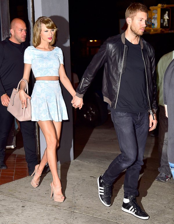 Taylor Swift and Calvin Harris