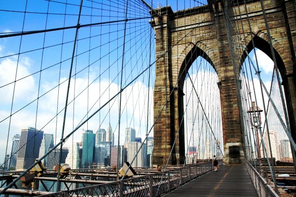 Cross the Brooklyn Bridge