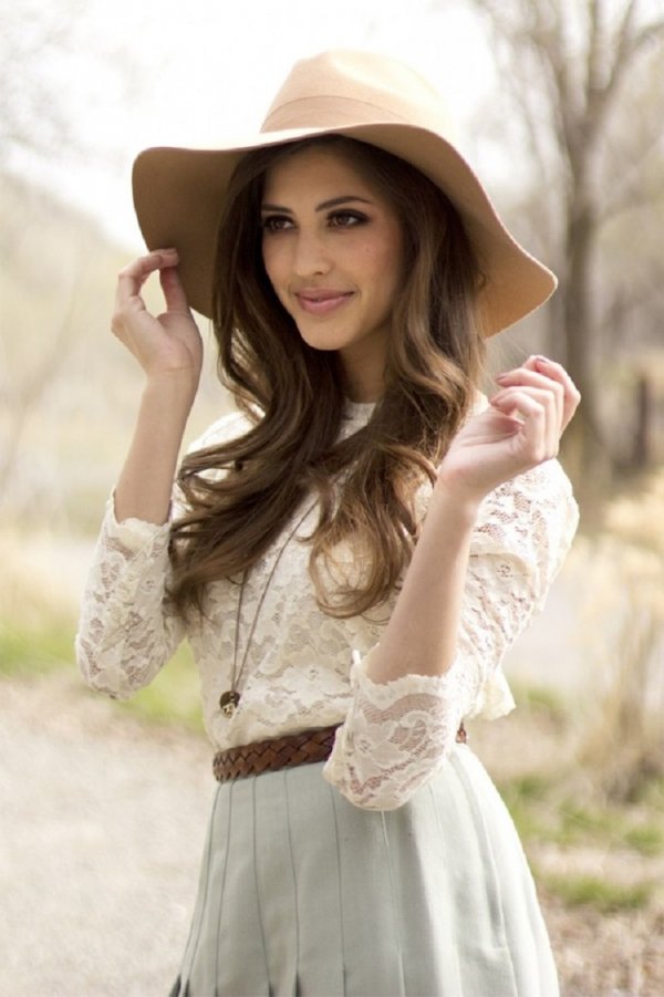 A Wide Brimmed Hat