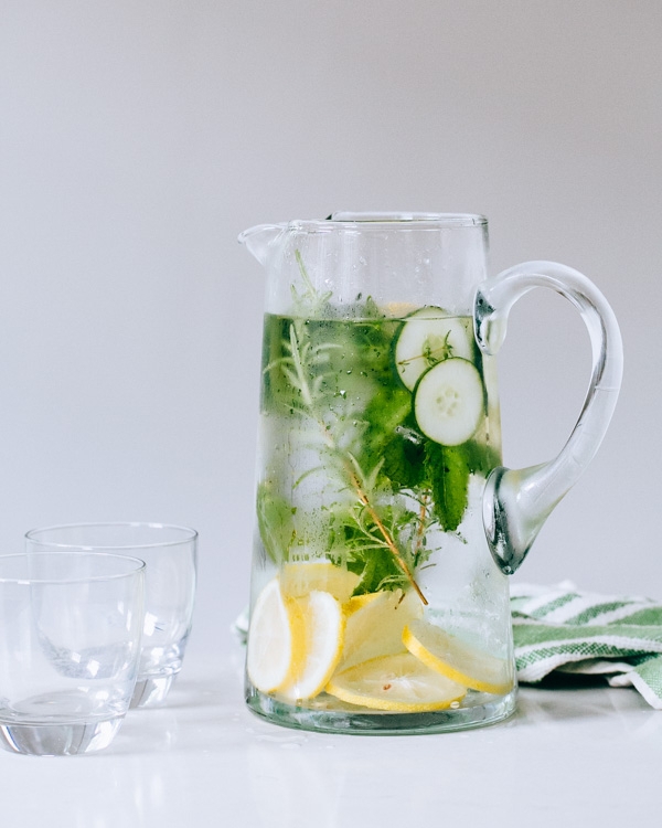 Cucumber Herb Infused Water