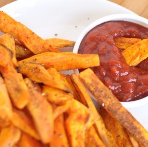 Crispy Baked Sweet Potato Fries