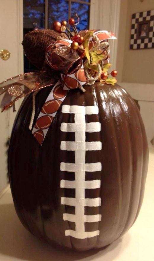 Football Pumpkin