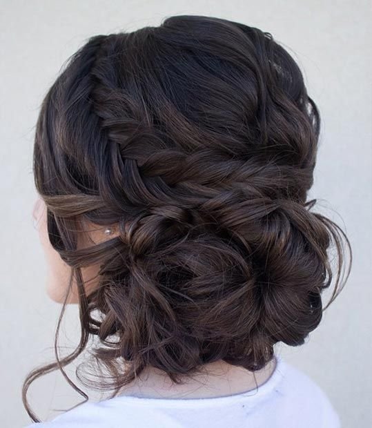 Side Braided Bun