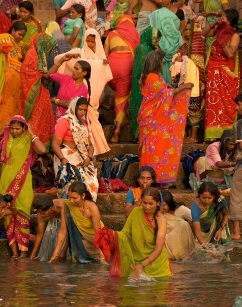 Varanasi Bath Time