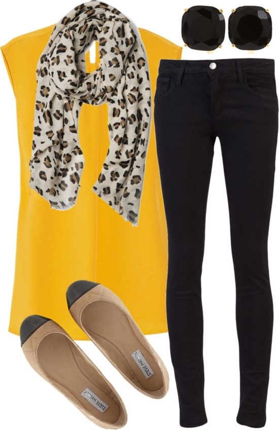 Pop of Color + Animal Print