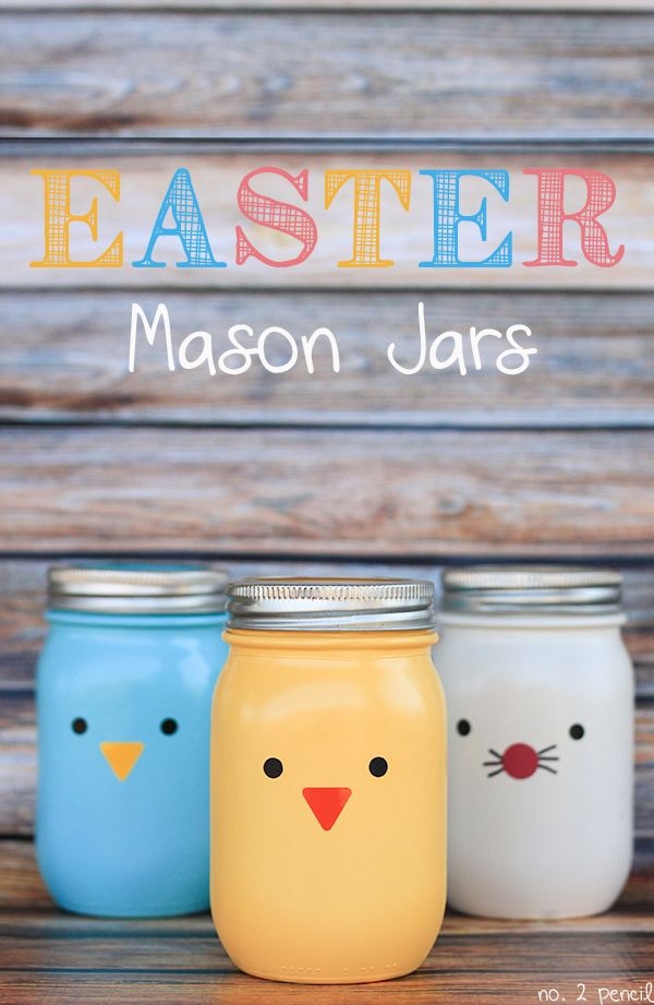 Easter Mason Jars