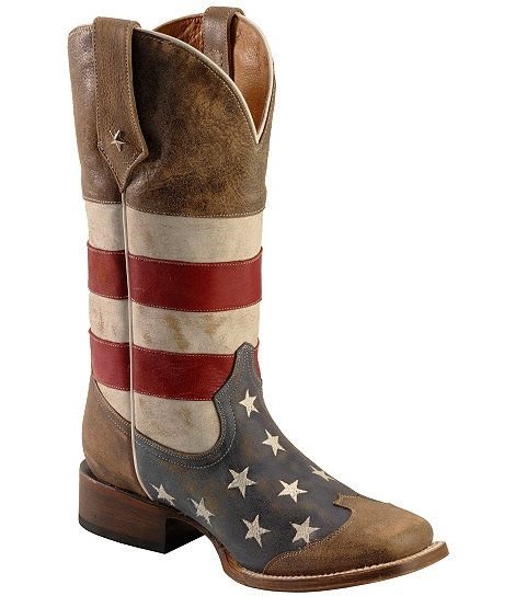 American Flag Cowboy Boots
