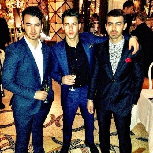 Nick, Joe, and Kevin Jonas