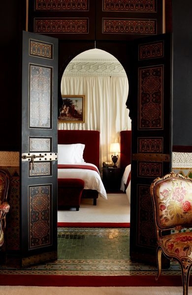 A Room Fit for a Prince at La Mamounia, Marrakech, Morocco