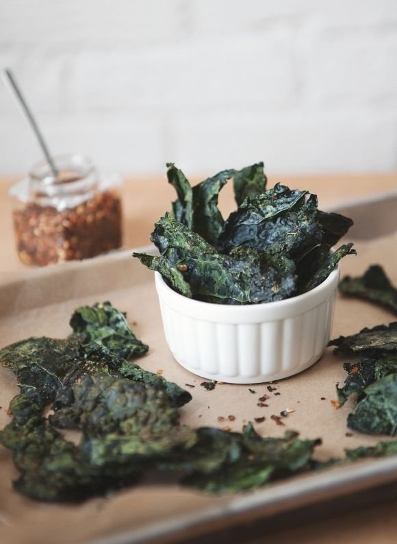 Spicy Kale Chips