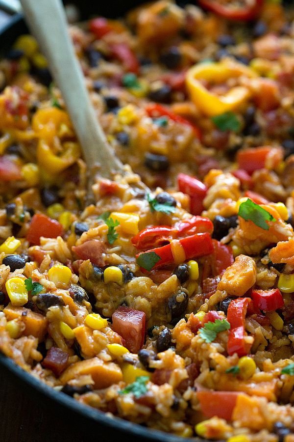 Sweet Potato Burrito Bowl