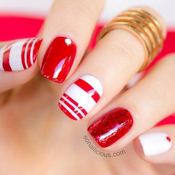 nail, finger, red, nail care, pink,